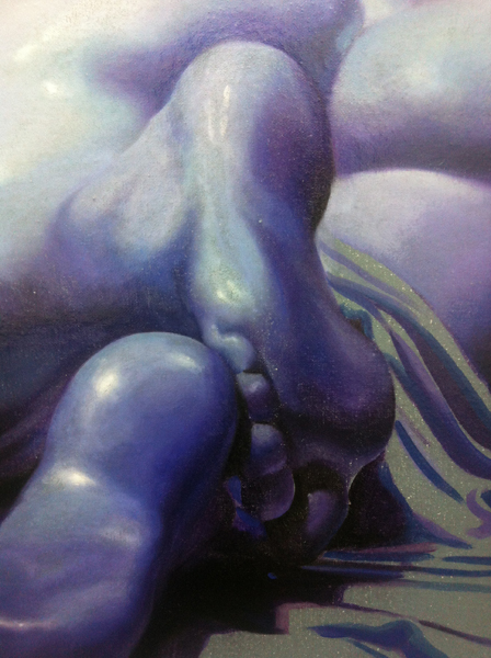 ZYY Tender Dream oil on canvas 65x50 cm 2015 details
