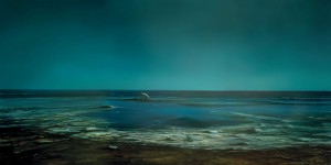 JIA Aili, February Talk- Forever(Sea), oil on canvas, 300 x 600 cm, 2006