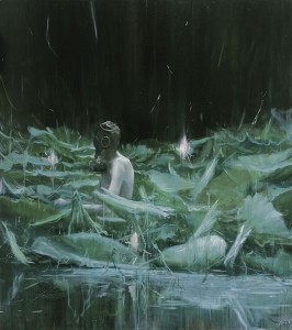 JIA Aili, Serbonian Bog(series), oil on canvas, 169 x 150 cm, 2007