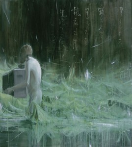 JIA Aili, Serbonian Bog(series), oil on canvas, 169 x 150 cm, 2007